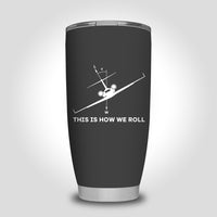 Thumbnail for This is How We Roll Designed Tumbler Travel Mugs