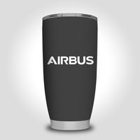 Thumbnail for Airbus & Text Designed Tumbler Travel Mugs