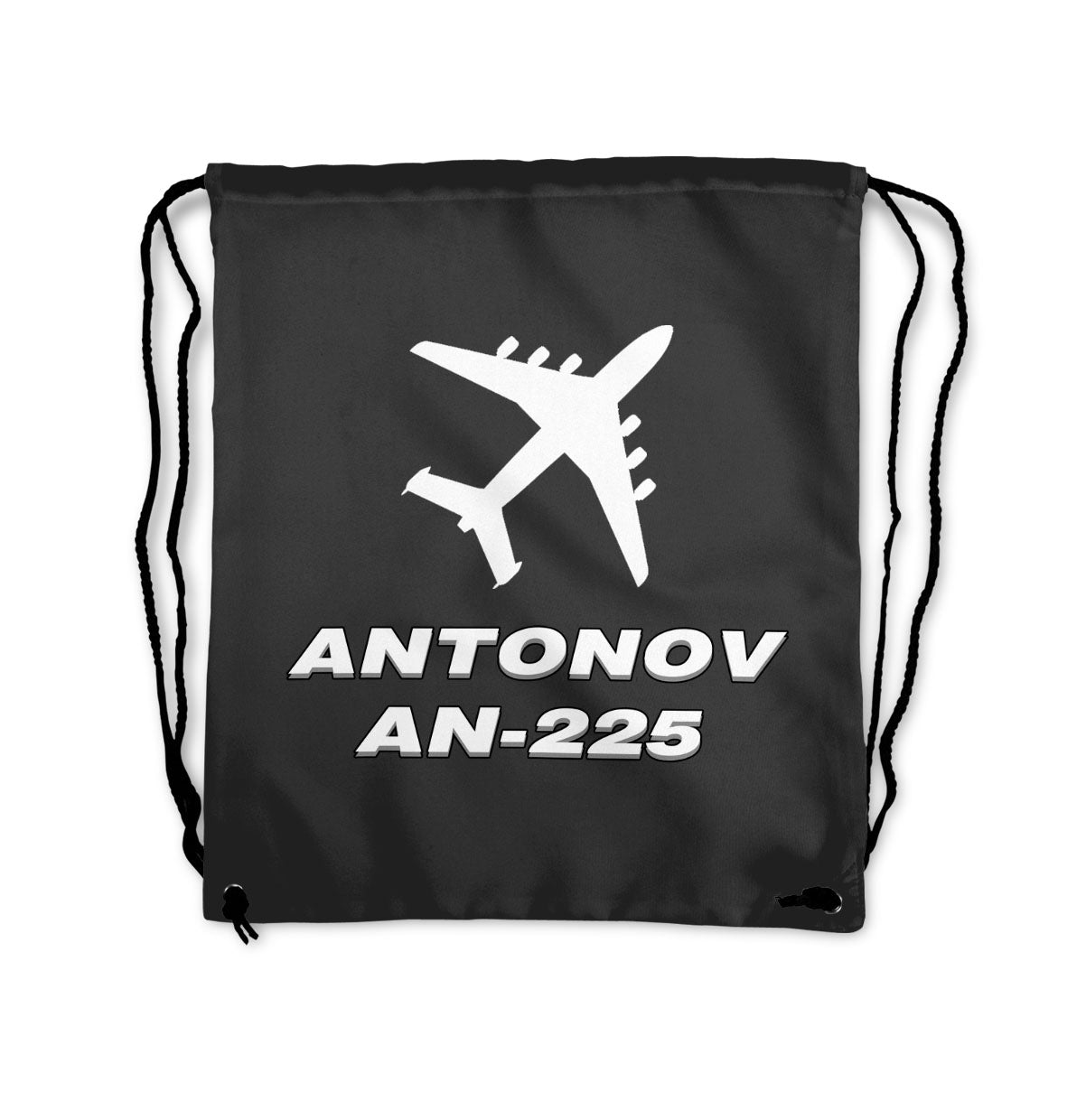 Antonov AN-225 (28) Designed Drawstring Bags