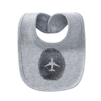 Thumbnail for Aviation Finger Print Designed Baby Saliva & Feeding Towels