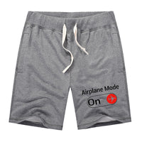 Thumbnail for Airplane Mode On Designed Cotton Shorts