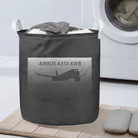 Thumbnail for Airbus A350XWB & Dots Designed Laundry Baskets