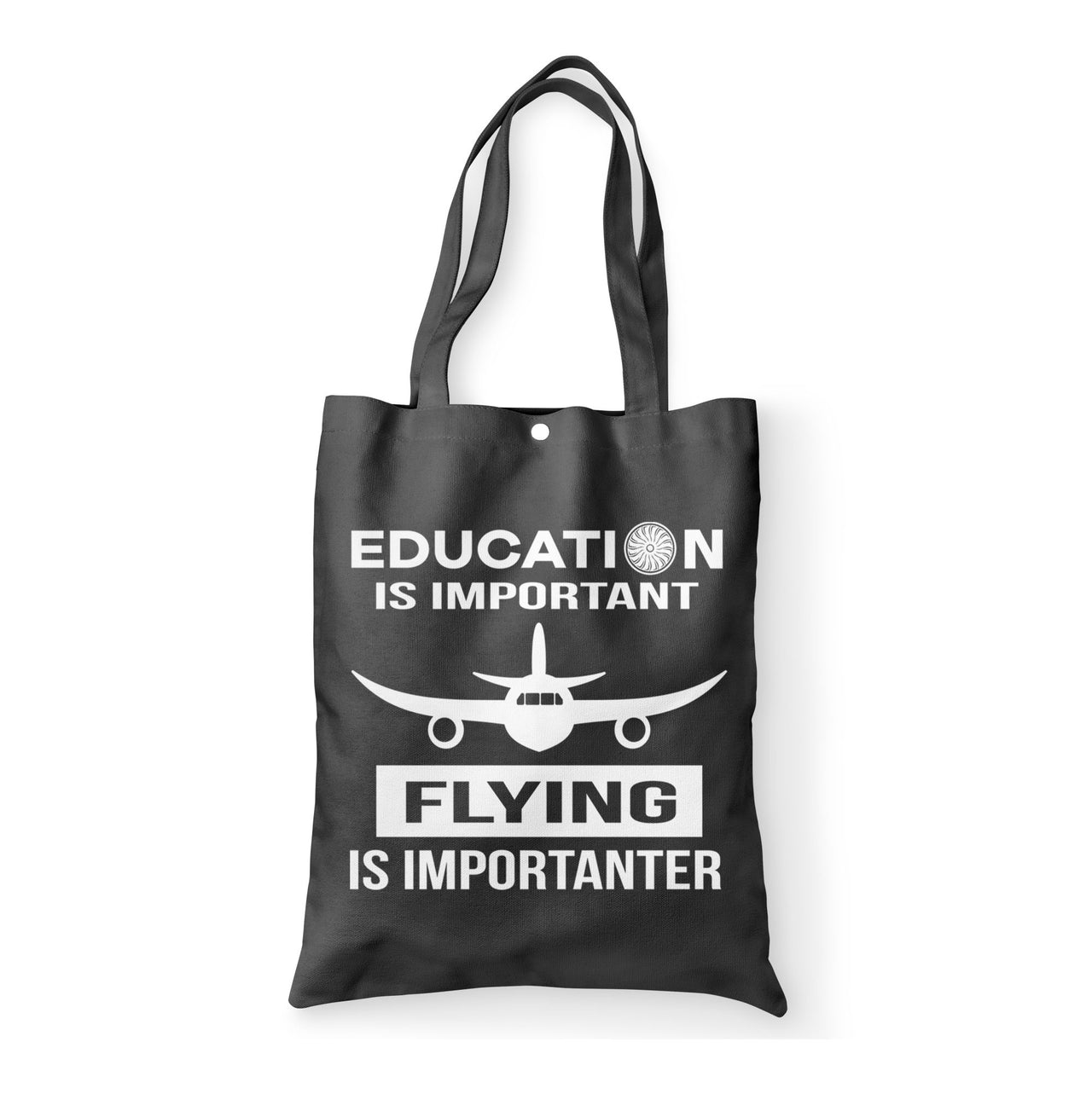 Flying is Importanter Designed Tote Bags