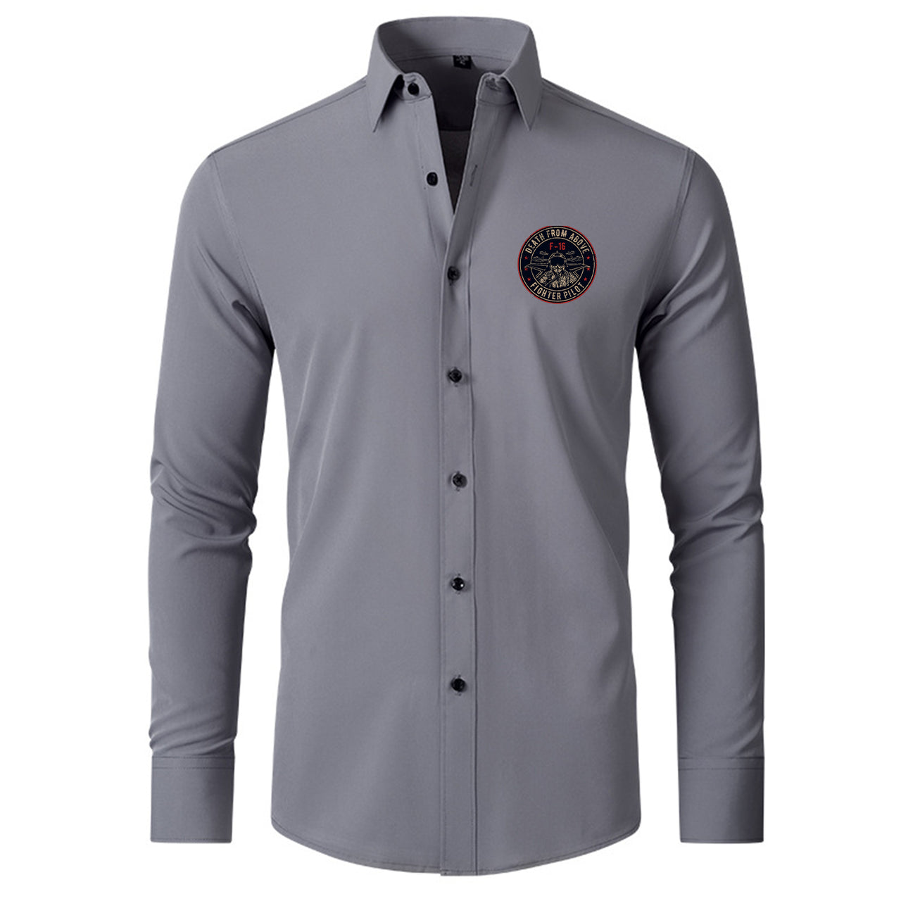 Fighter Jet 16 - Death From Above Designed Long Sleeve Shirts