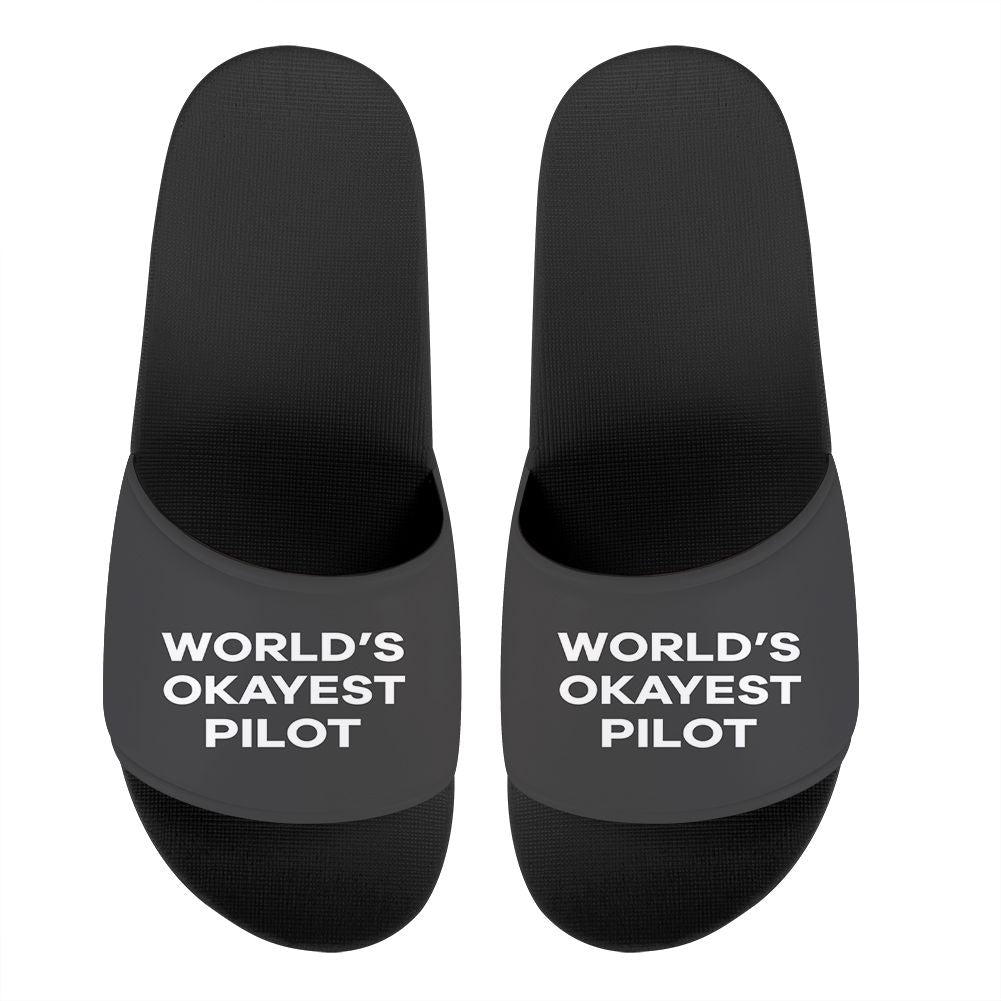 World's Okayest Pilot Designed Sport Slippers