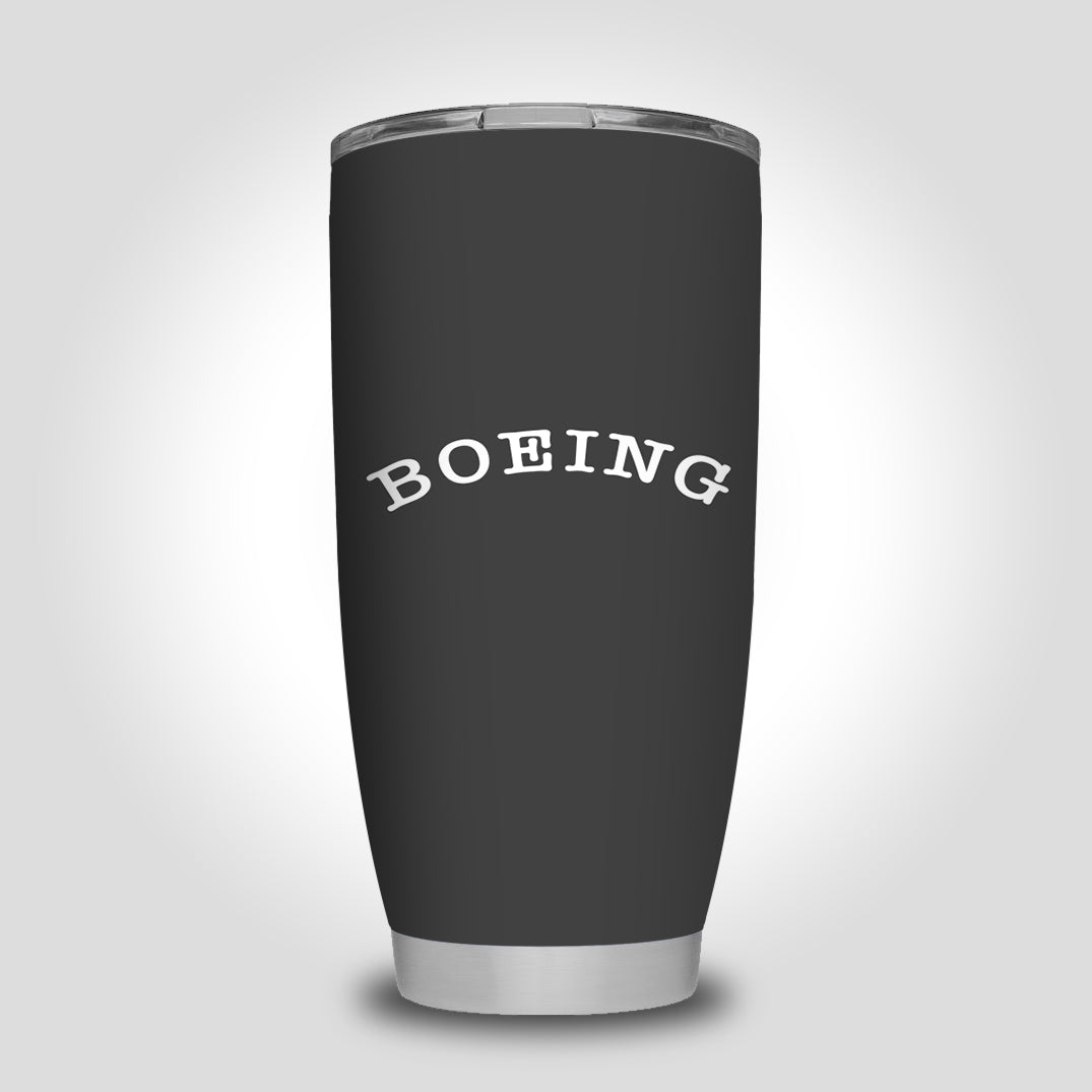 Special BOEING Text Designed Tumbler Travel Mugs