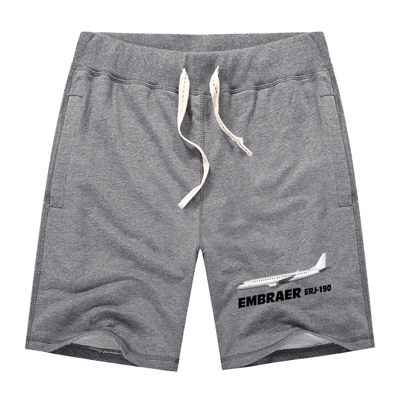 The Embraer ERJ-190 Designed Cotton Shorts