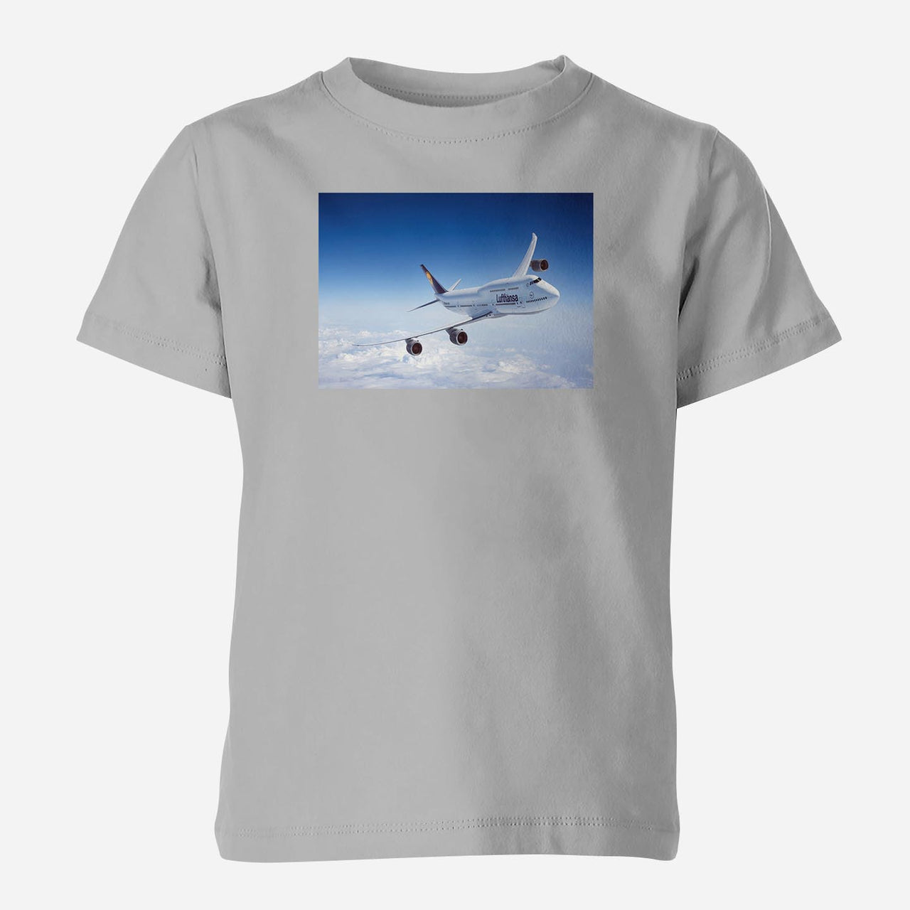 Cruising Lufthansa's Boeing 747 Designed Children T-Shirts