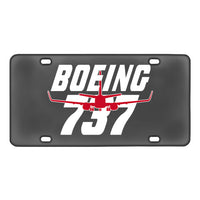 Thumbnail for Amazing Boeing 737 Designed Metal (License) Plates