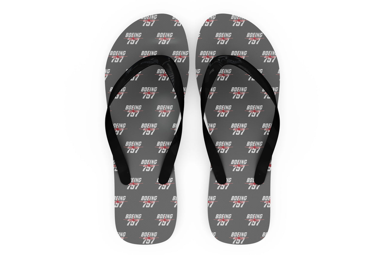 Amazing Boeing 757 Designed Slippers (Flip Flops)
