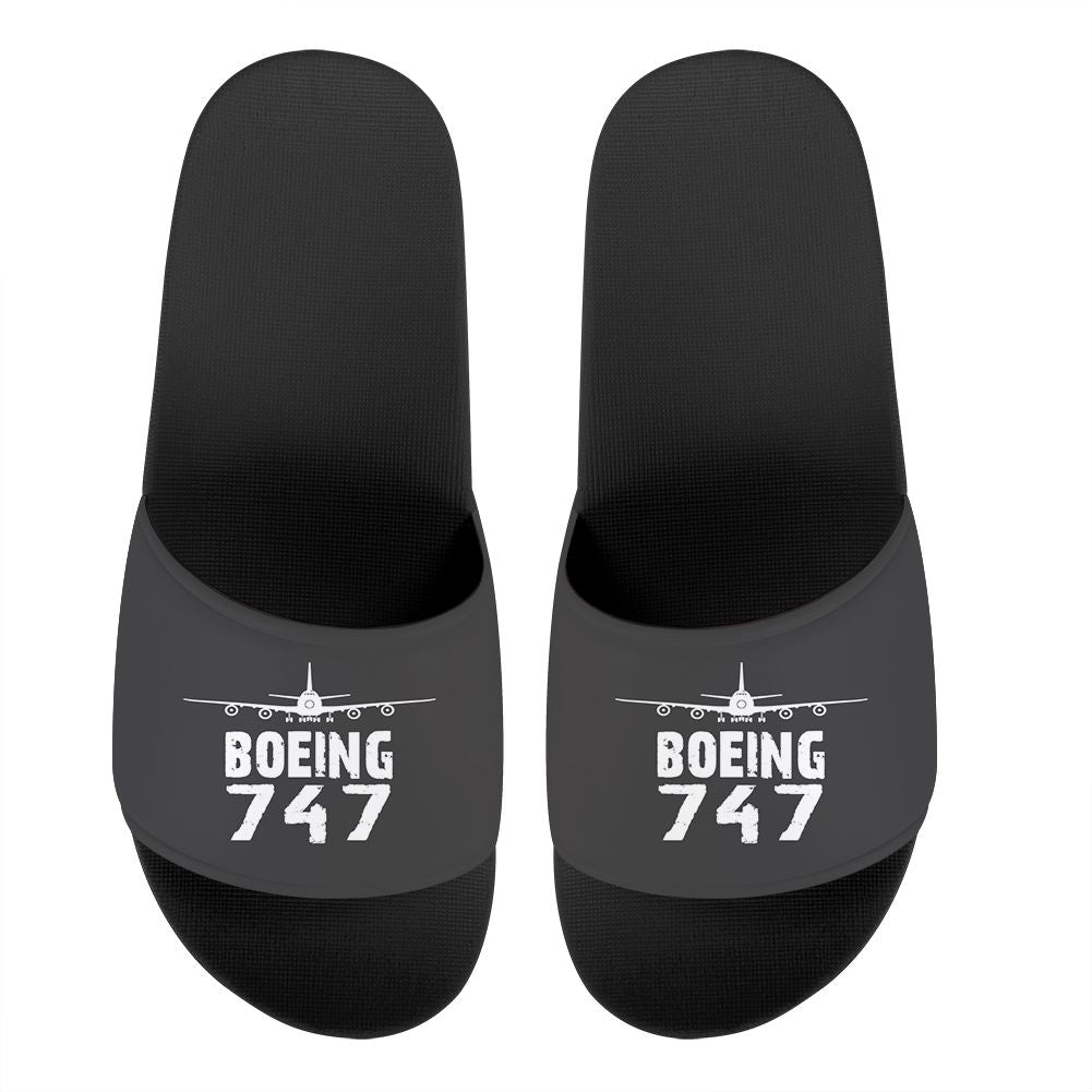 Boeing 747 & Plane Designed Sport Slippers