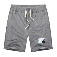 Thumbnail for Antonov 225 Mouth Designed Cotton Shorts