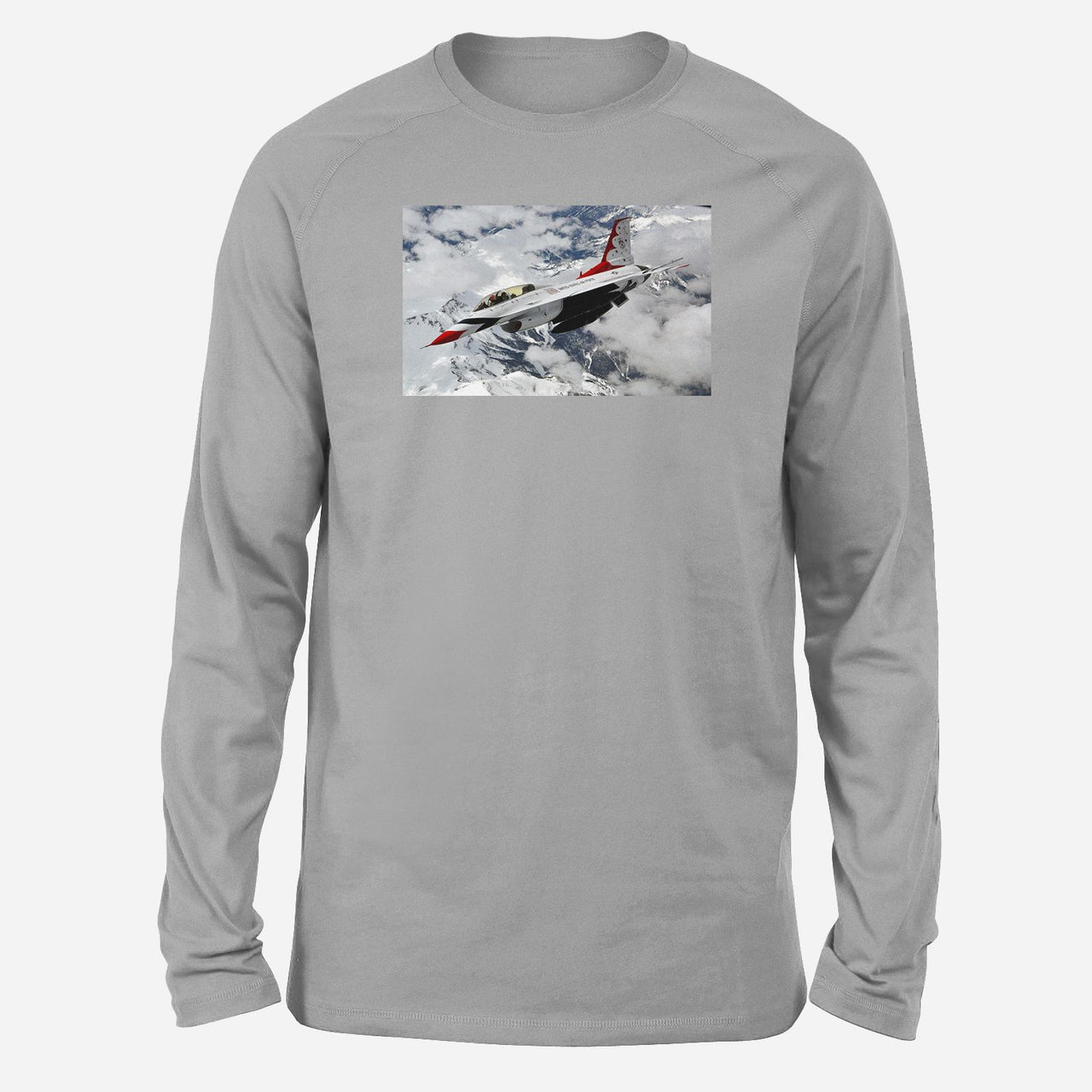 US Air Force Show Fighter Jet 16 Designed Long-Sleeve T-Shirts