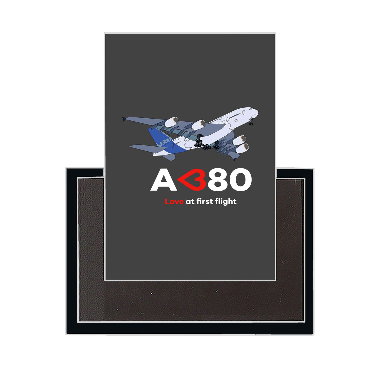 Airbus A380 Love at first flight Designed Magnets