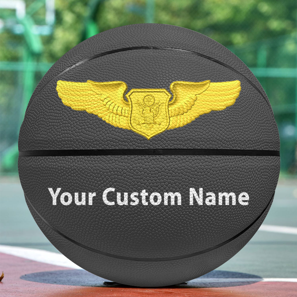 Custom Name (Special US Air Force) Designed Basketball