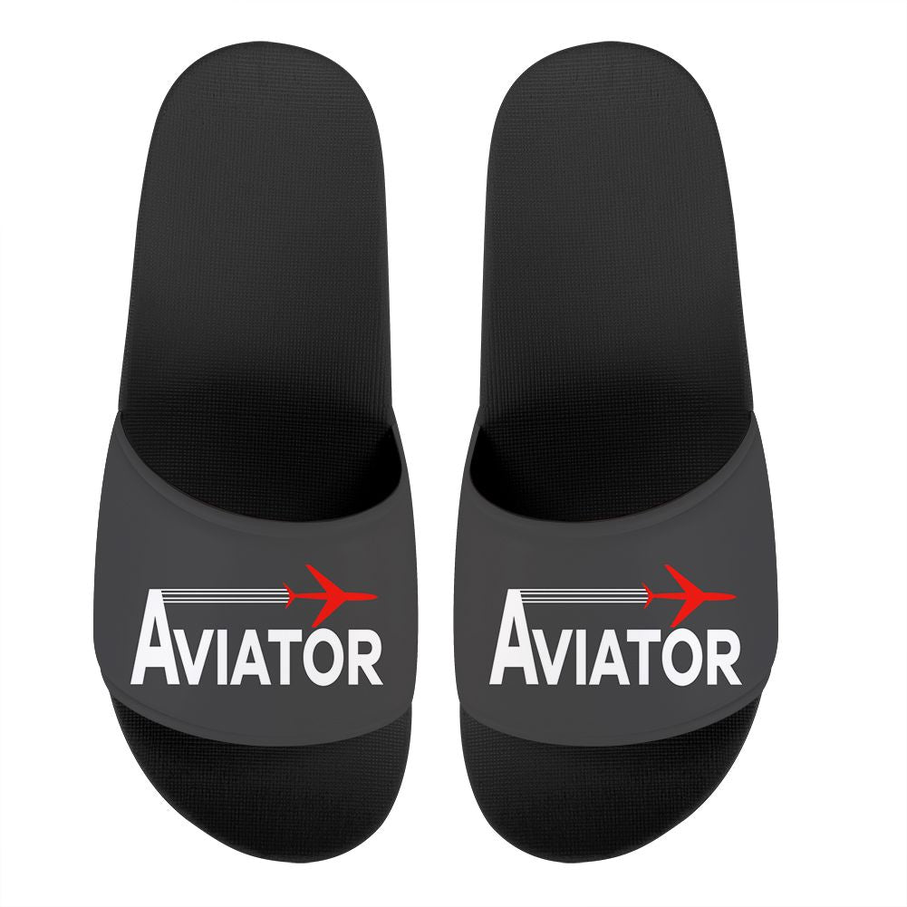 Aviator Designed Sport Slippers