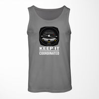 Thumbnail for Keep It Coordinated Designed Tank Tops