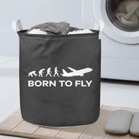 Thumbnail for Born To Fly Designed Laundry Baskets