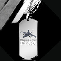 Thumbnail for The McDonnell Douglas F18 Designed Metal Necklaces