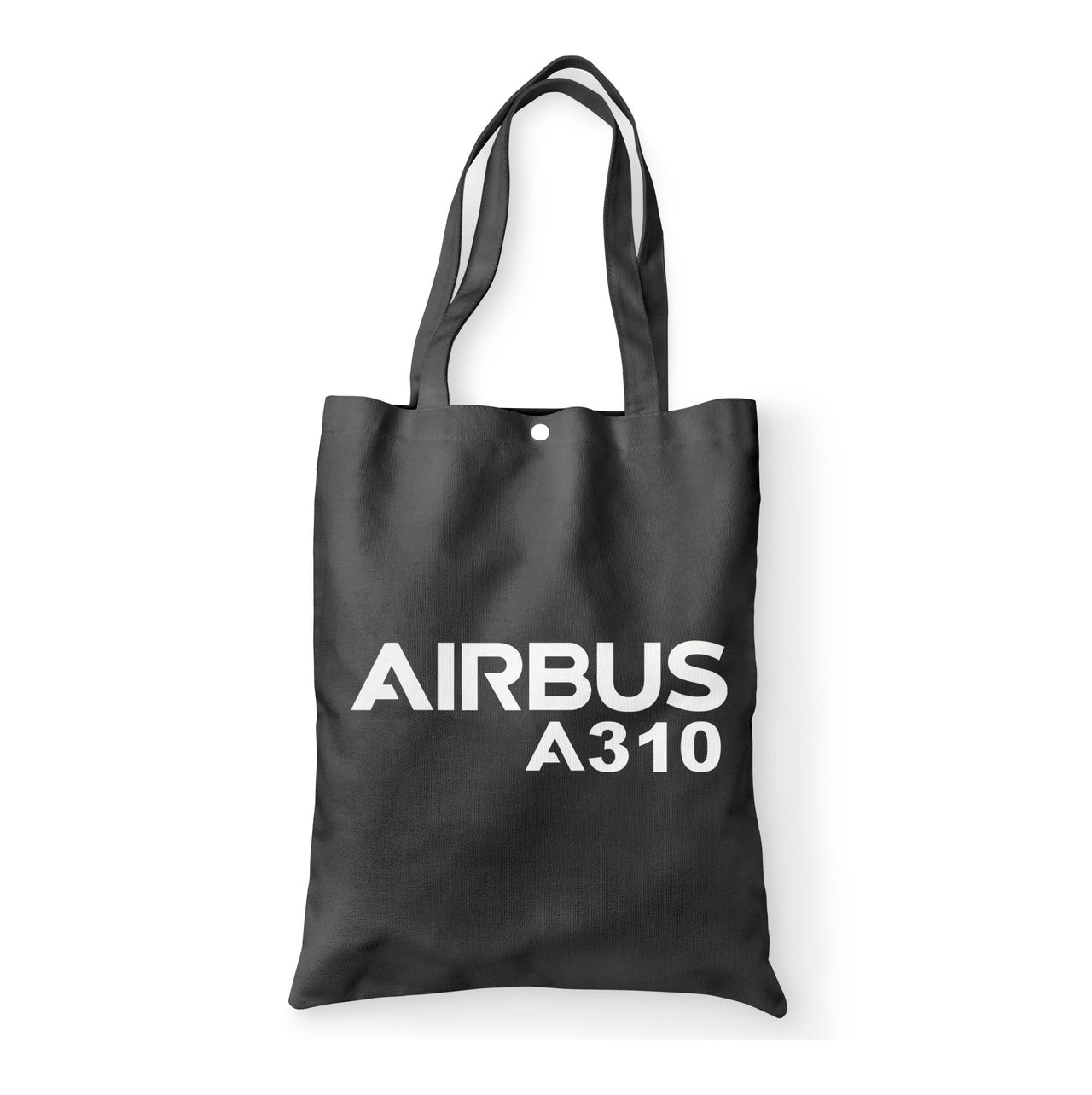 Airbus A310 & Text Designed Tote Bags