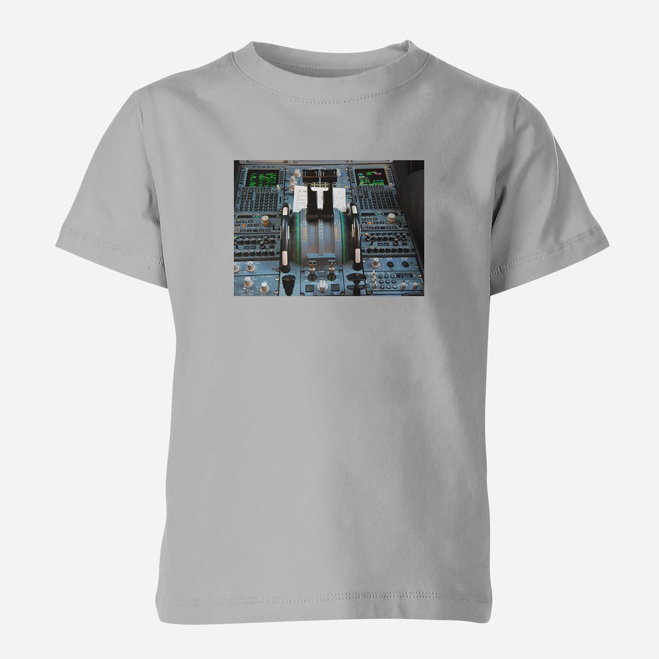 Airbus A320 Cockpit Designed Children T-Shirts