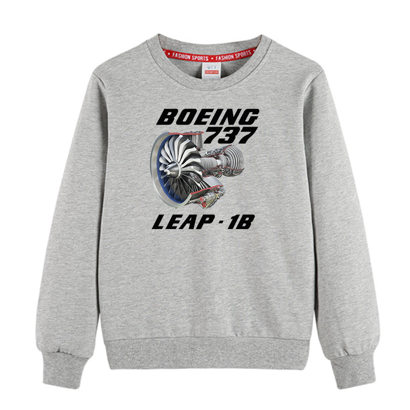 Boeing 737 & Leap 1B Designed "CHILDREN" Sweatshirts