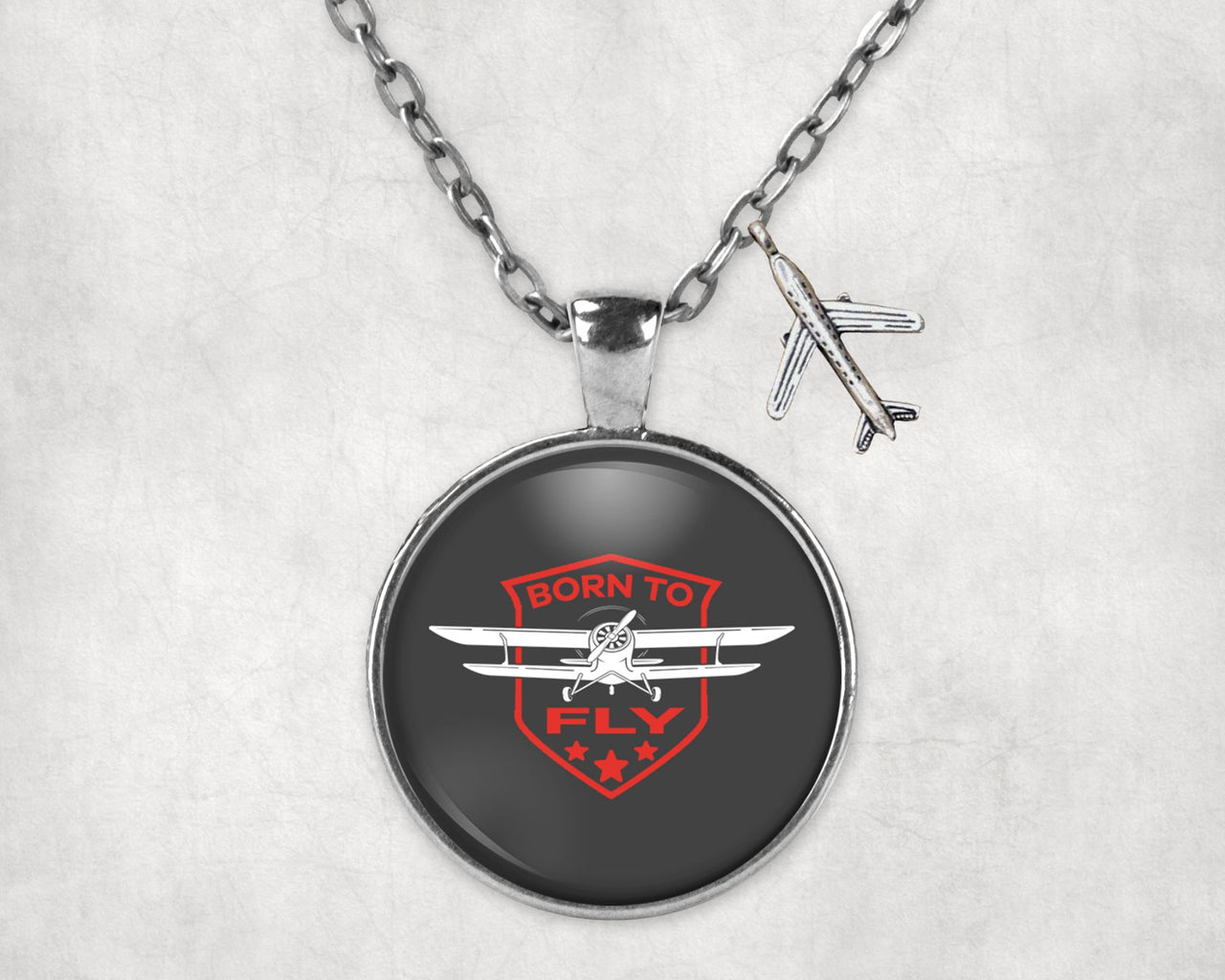 Super Born To Fly Designed Necklaces
