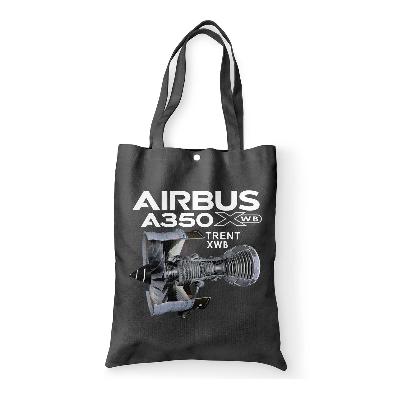 Airbus A350 & Trent Wxb Engine Designed Tote Bags