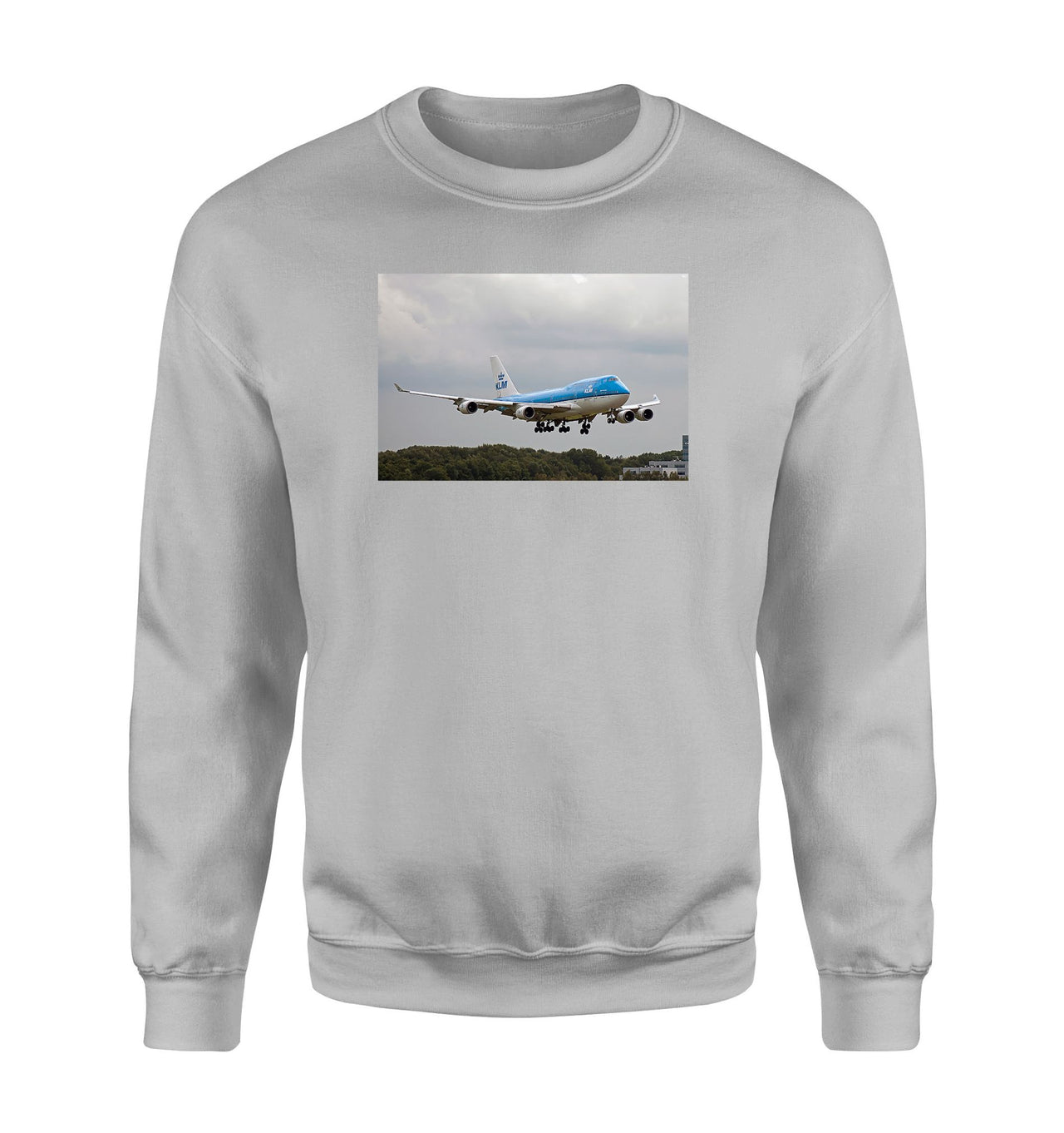 Landing KLM's Boeing 747 Designed Sweatshirts