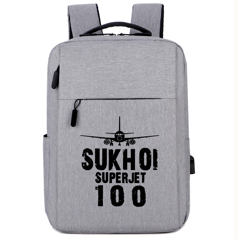 Sukhoi Superjet 100 & Plane Designed Super Travel Bags