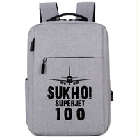 Thumbnail for Sukhoi Superjet 100 & Plane Designed Super Travel Bags