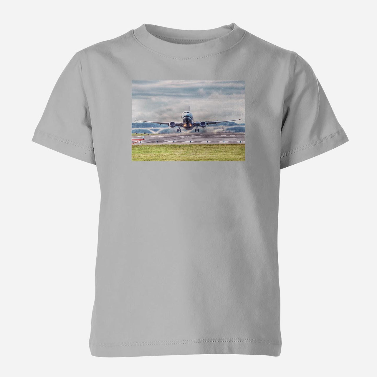 Departing Boeing 737 Designed Children T-Shirts