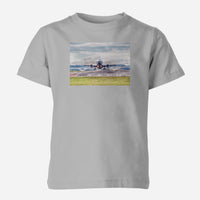 Thumbnail for Departing Boeing 737 Designed Children T-Shirts