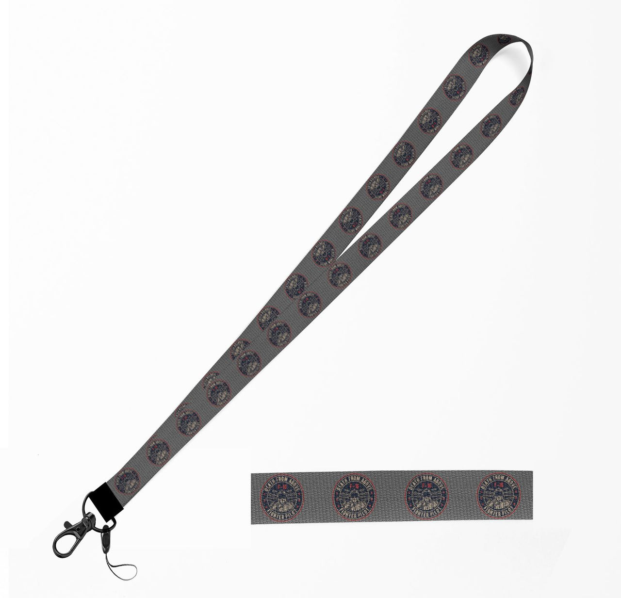Fighter Jet 16 - Death From Above Designed Lanyard & ID Holders