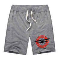 Thumbnail for Ready for Departure Designed Cotton Shorts