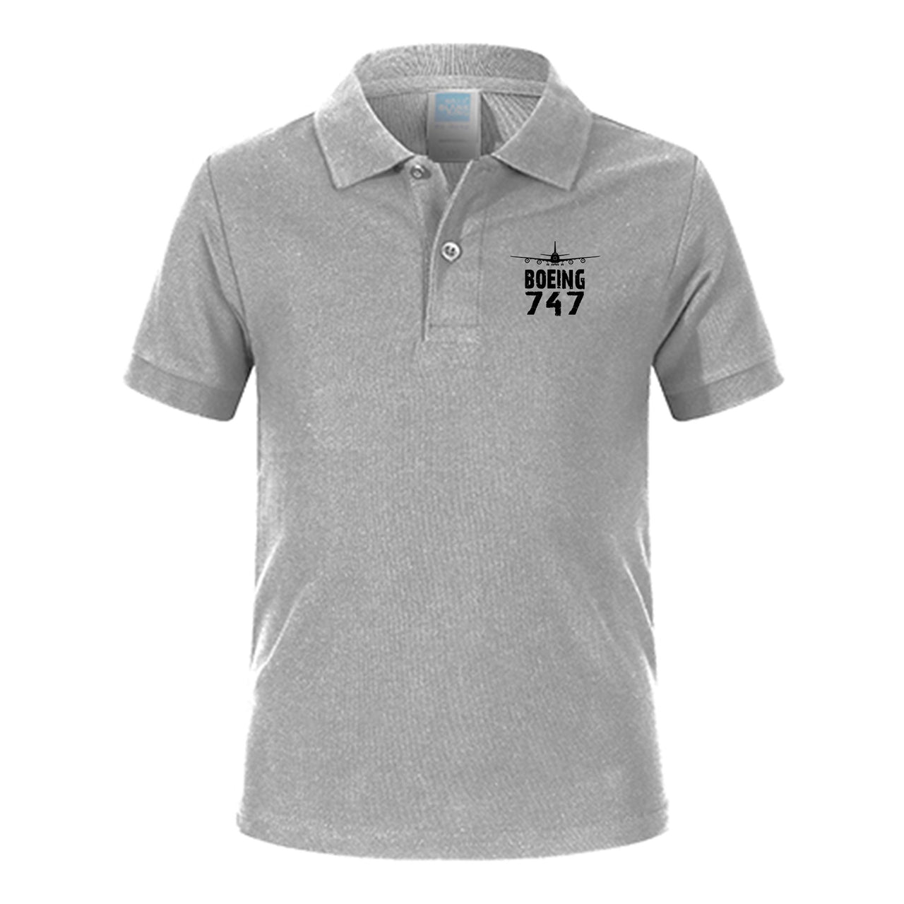 Boeing 747 & Plane Designed Children Polo T-Shirts