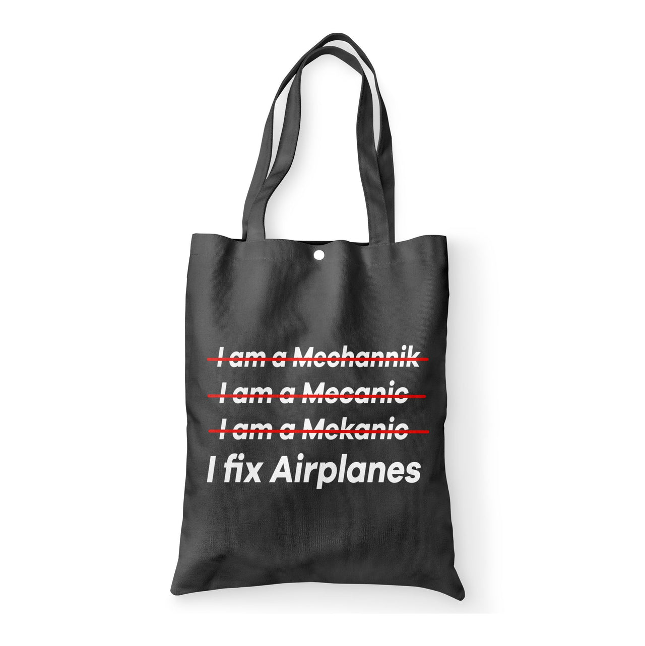 I Fix Airplanes Designed Tote Bags