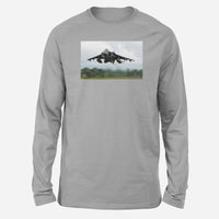 Thumbnail for Departing Super Fighter Jet Designed Long-Sleeve T-Shirts
