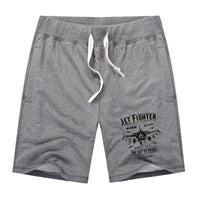Thumbnail for Jet Fighter - The Sky is Yours Designed Cotton Shorts