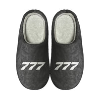 Thumbnail for 777 Flat Text Designed Cotton Slippers