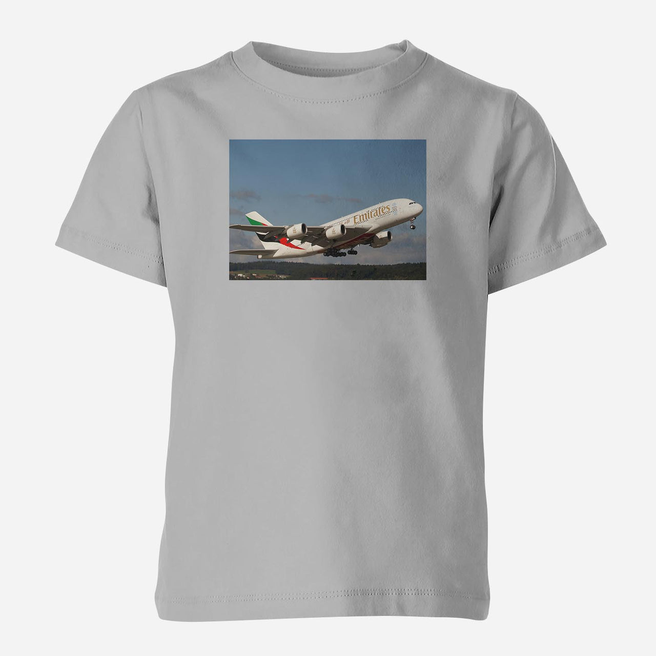 Departing Emirates A380 Designed Children T-Shirts