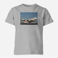 Thumbnail for Departing Emirates A380 Designed Children T-Shirts