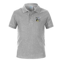 Thumbnail for Airbus A380 & GP7000 Engine Designed Children Polo T-Shirts