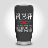 Thumbnail for Once You've Tasted Flight Designed Tumbler Travel Mugs