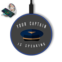Thumbnail for Your Captain Is Speaking Designed Wireless Chargers