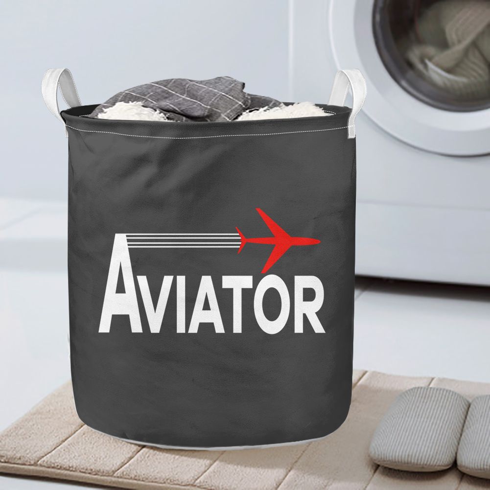 Aviator Designed Laundry Baskets