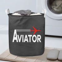 Thumbnail for Aviator Designed Laundry Baskets