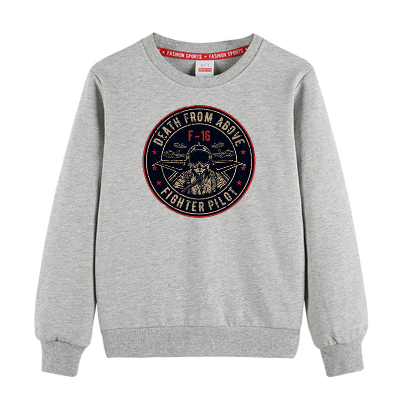 Fighter Jet 16 - Death From Above Designed "CHILDREN" Sweatshirts