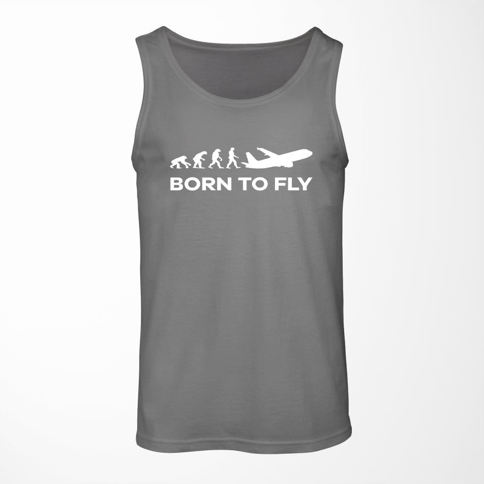 Born To Fly Designed Tank Tops