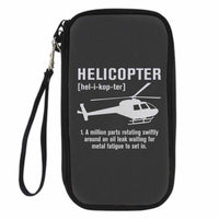 Thumbnail for Helicopter [Noun] Designed Travel Cases & Wallets